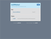 Tablet Screenshot of getoffmyhack.com